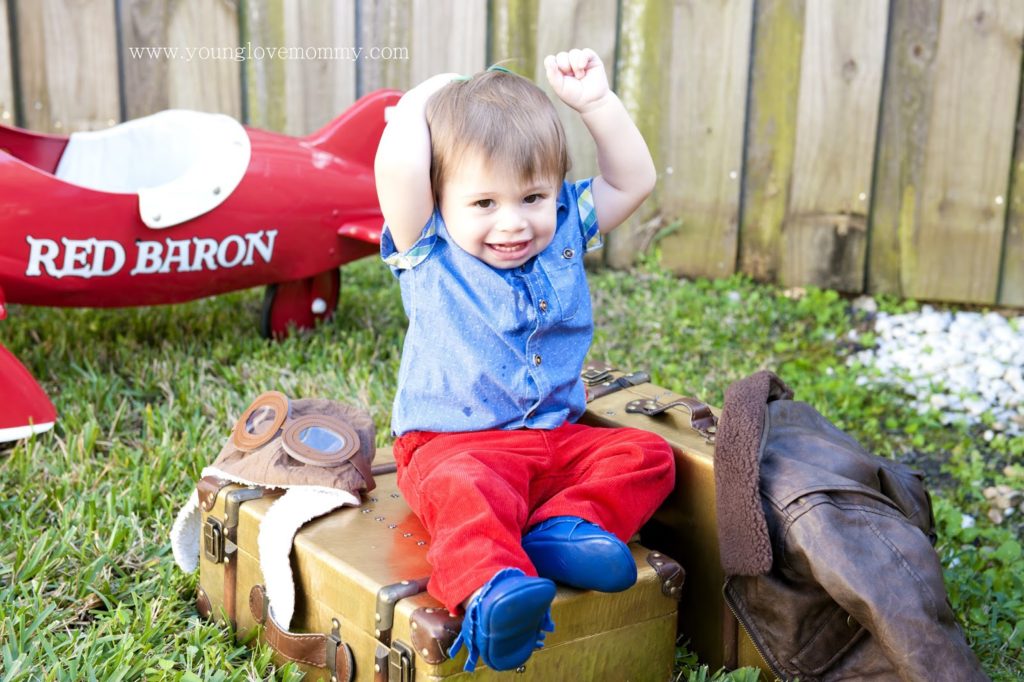 Vintage Airplane Birthday Party