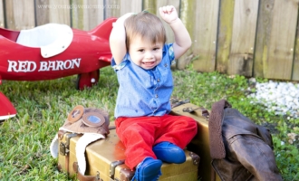 Vintage Airplane Birthday Party