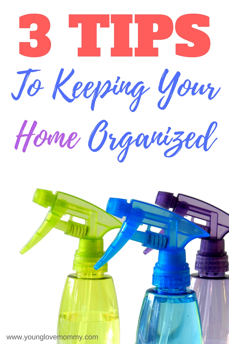 Tips to Keeping Your Home Organized 