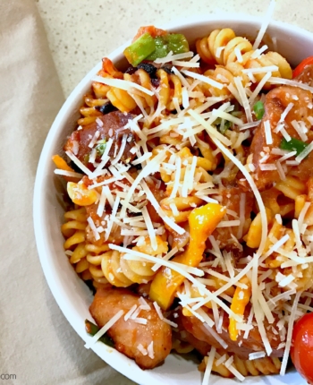 Easy Sausage Pasta Skillet Recipe