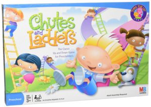 chutes and ladders preschooler game