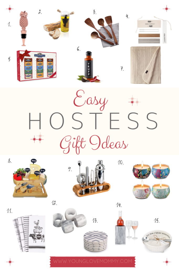Hostess Gift Guide, Gift Ideas for the Host, Easy Hostess gift ideas