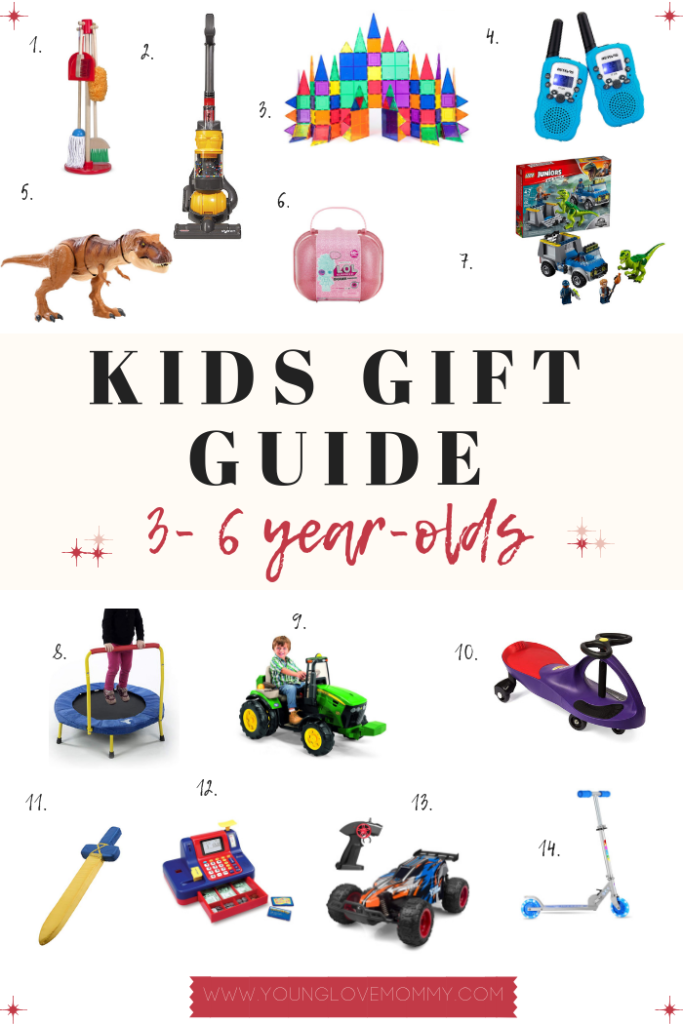 Best Kids Gift Guide for preschoolers and 3 to 6 year old gift ideas