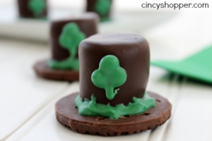 St.Patrick's Day Treats - Chocolate Leprechaun Hats