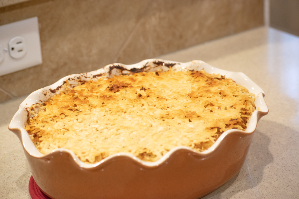 Creamy Leek and Potato Gratin